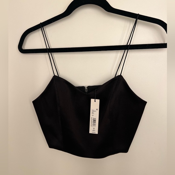 Alice & Olivia Silk Crop Tank - Picture 5 of 6